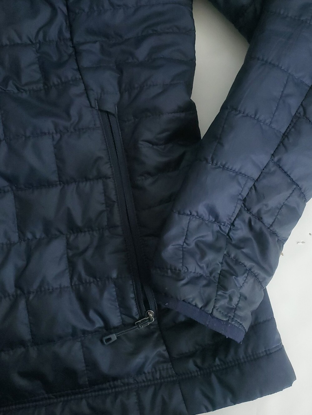 Patagonia Nano Puff Ultralight Puffer Jacket Quilted Navy Blue Women’s Size XS - Picture 7 of 12